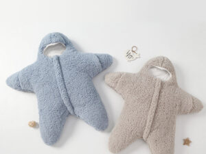 Baby Starfish Shaped Thickened Fleece Sleeping Bag