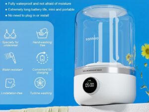 Compact Wireless Mini Washing Machine