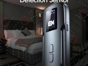 Spy Camera Finder with IR & RF Bug Detection – Travel Safety Gadget