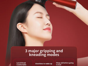 Electric Scalp Massage Comb with Infrared Light