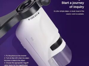 Kids Handheld Microscope with LED Light