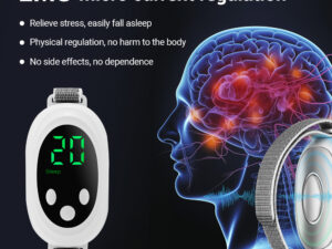 Microcurrent EMS Sleep Aid Device for Insomnia, Stress, and Anxiety Relief