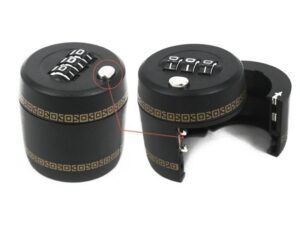 Plastic Wine Bottle Lock Secret for Wine Stopper Bottle Cap with Password
